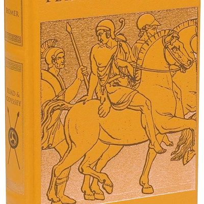 Artbook - Sách Tiếng Anh - Iliad & Odyssey (Leather-bound Classics)