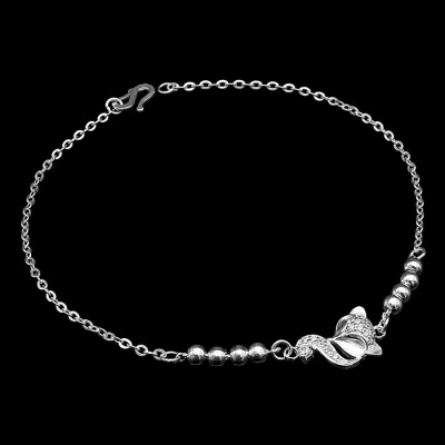 Lắc Chân Nữ Bạc Hiểu Minh LC216 Hồ Ly