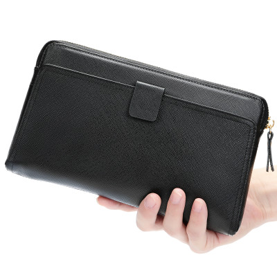 Ví cầm tay nam DA BÒ THẬT  - BEE GEE VNA9028