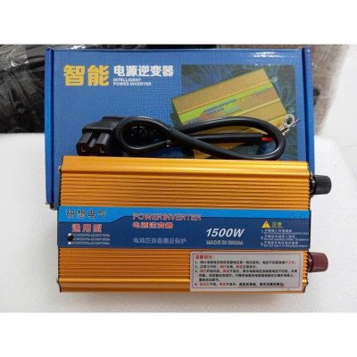 Bộ kích 48v 60v cắm xe điện lên 220V, bộ đổi nguồn ắc quy inverter 48V lên 220V 1500W