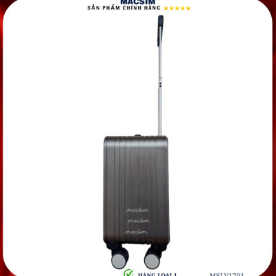 Vali hợp kim nhôm cao cấp Macsim MSLV1701 cỡ 16 inches màu đen, ghi xám hàng loại 1