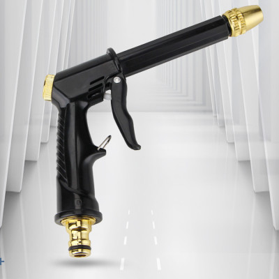 Bộ dây và vòi xịt  rửa xe tưới cây 810-2498-1 (dây trắng-cút nối xanh)