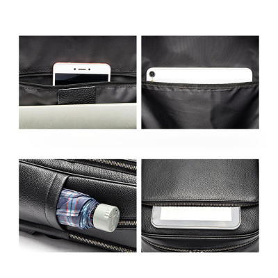 Balo nam da bò BAOHA LEATHER BHM2302 Ba lô laptop 15.6inch, thiết kế mới đa năng hơn