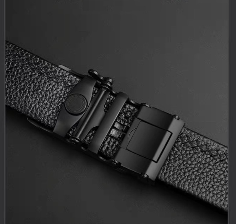 Dây nịt nam, thắt lưng nam da cao cấp bền đẹp khóa tự động - Style nam tính và lịch lãm WY79