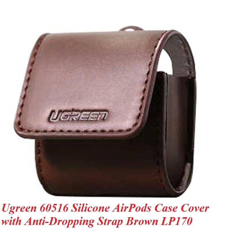 Ugreen UG60516LP170TK Màu Nâu Bao da Apple Airpods - HÀNG CHÍNH HÃNG