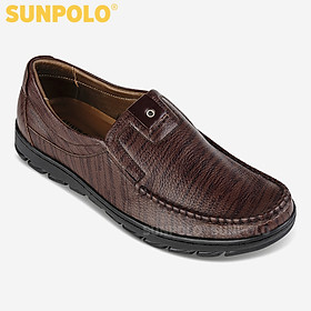 Giày Mọi Nam Da Bò Sunpolo SUS506