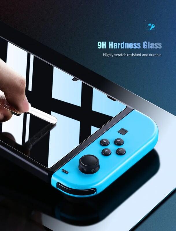 Ugreen UG50728LP153TK hộp 2 miếng Kính cường lực trong suốt cho máy game Nintendo độ cứng 9H cho máy game - HÀNG CHÍNH HÃNG