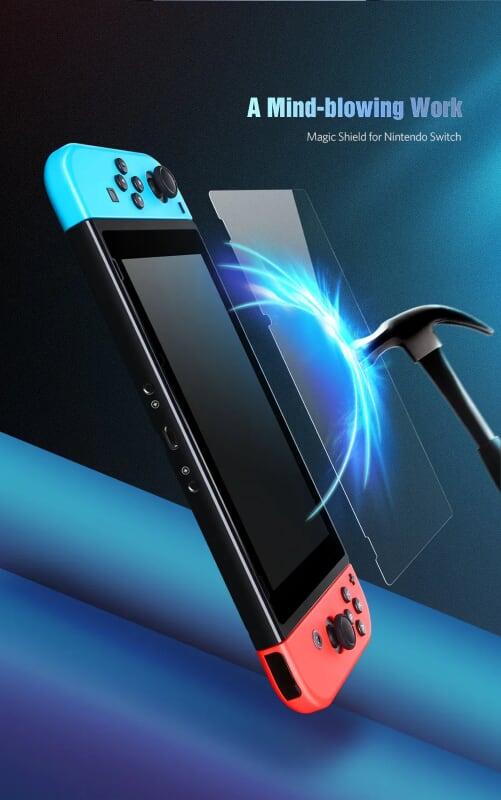 Ugreen UG50728LP153TK hộp 2 miếng Kính cường lực trong suốt cho máy game Nintendo độ cứng 9H cho máy game - HÀNG CHÍNH HÃNG