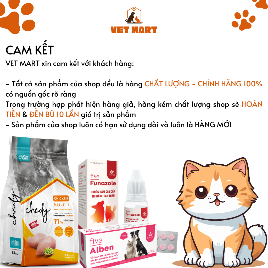 Dung Dịch Five Funazole For Pet 10ml Cao Cấp, Hỗ Trợ Trị Nấm Toàn Thân Cho Thú Cưng - Fivevet