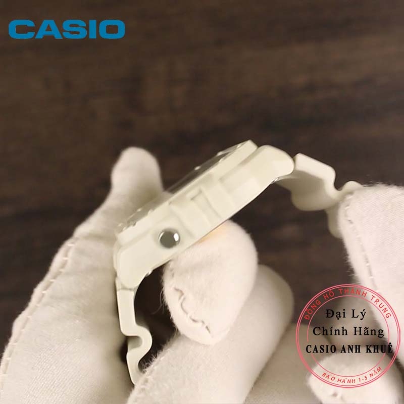 Đồng Hồ Casio W-218HC-8AVDF Dây Nhựa Nam Mặt Vuông