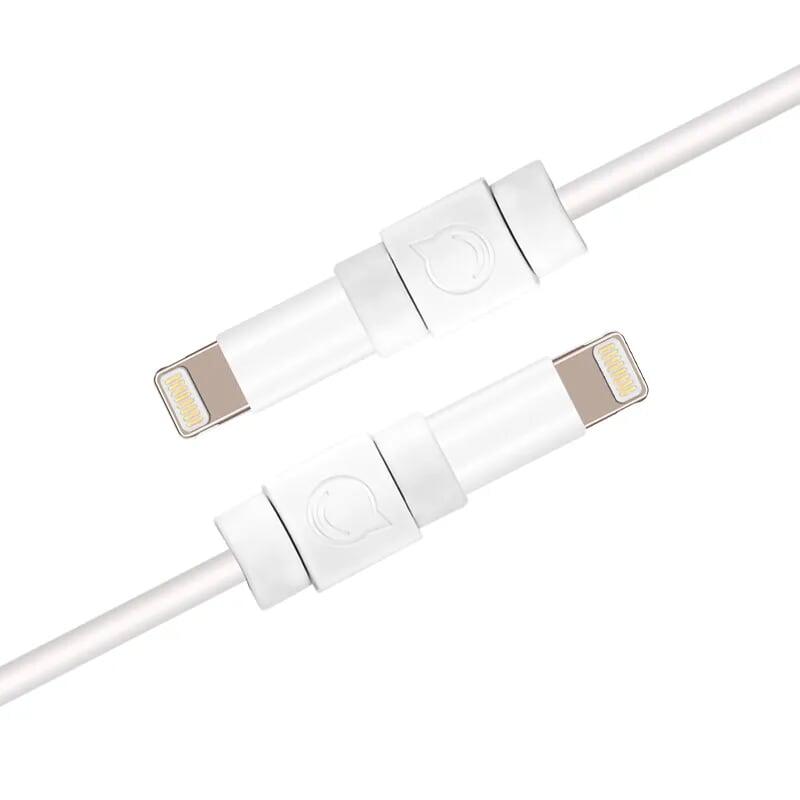Ugreen UG40705LP127TK Màu Trắng Đầu bọc bảo vệ cho cáp sạc điện thoại + máy tính bản - HÀNG CHÍNH HÃNG