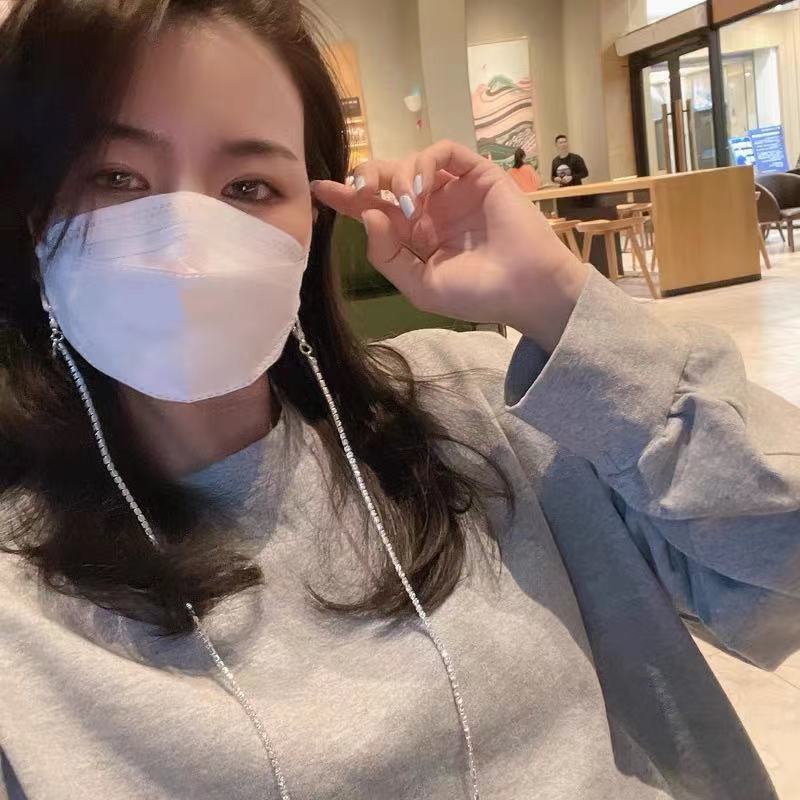 Dây đeo kính đính đá nổi bật ấn tượng đa phong cách phụ kiện mắt kính