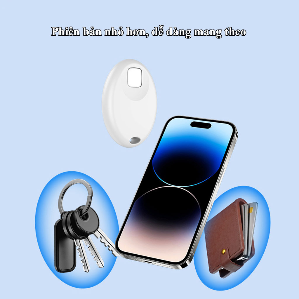 Thiết bị định vi toàn cầu GPS S2 Tag dành Apple Find My, định vị chính xác vị trí đồ vật, thú cưng, chìa khóa, xe cộ - Hàng chính hãng/Hàng nhập khẩu