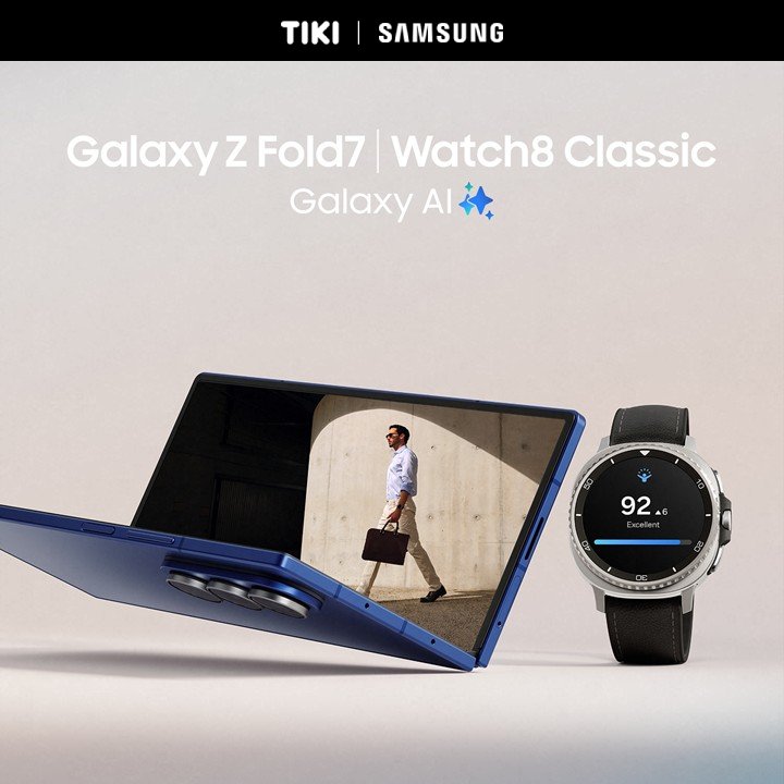 Điện thoại Samsung Galaxy Z Fold7, Điện thoại AI, Camera 200MP, Màn hình 8.0" tối ưu đa nhiệm, Mỏng nhẹ nhất - Hàng Chính Hãng