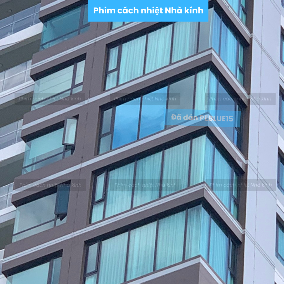 Phim dán kính phản quang, chống nóng cao cấp Hàn Quốc - Phim 1 chiều chống nhìn trộm, Cản nhiệt cực cao, cắt UV đến 99,9% - Màu bạc