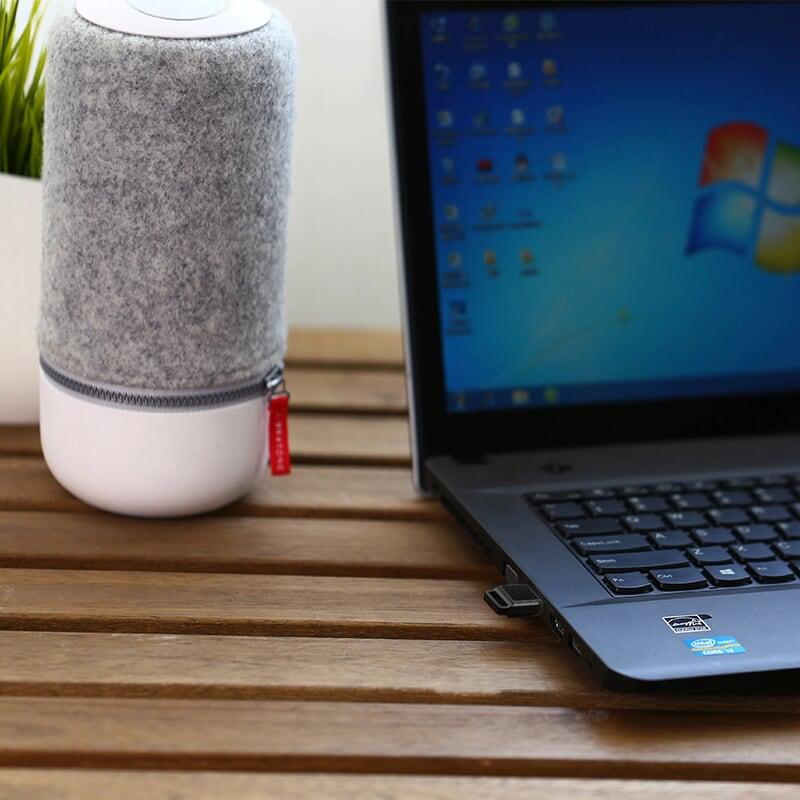 Ugreen UG30443US192TK BT 4.0 màu Trắng USB nhận Bluetooth hô trợ APTX - HÀNG CHÍNH HÃNG