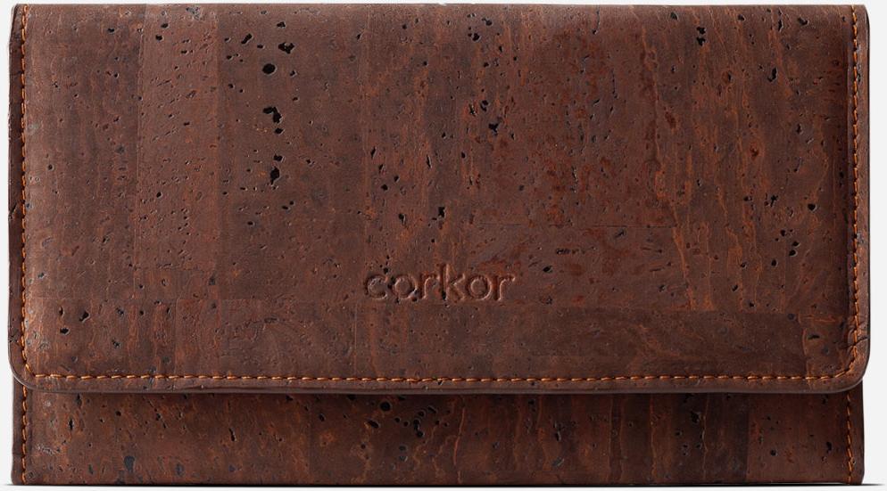 Ví nữ nắp lật khóa nam châm WOMEN CORK WALLET SLIM - HGcork Corkor CK273 - Nhiều màu - Vật liệu 100% da cork thực vật thuần chay từ vỏ cây sồi Bồ Đào Nha, Siêu bền, Chống cháy, Chống mốc, Chống thấm nước – Hàng chính hãng, Sản xuất Handmade bởi Nghệ nhân