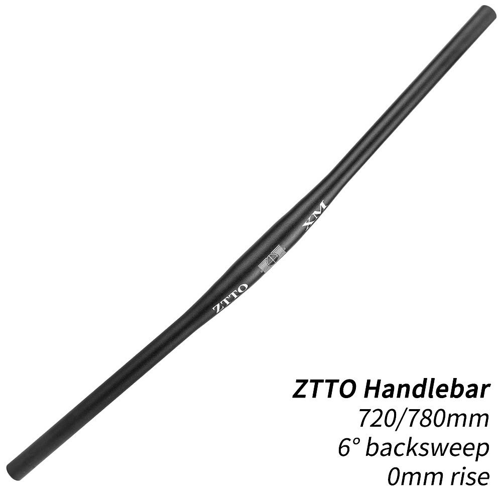 Tay lái thẳng Xe đạp bằng Hợp kim nhôm chất lượng cao 780mm