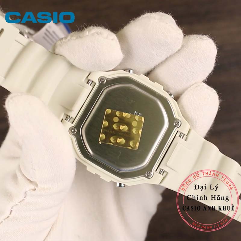 Đồng Hồ Casio W-218HC-8AVDF Dây Nhựa Nam Mặt Vuông
