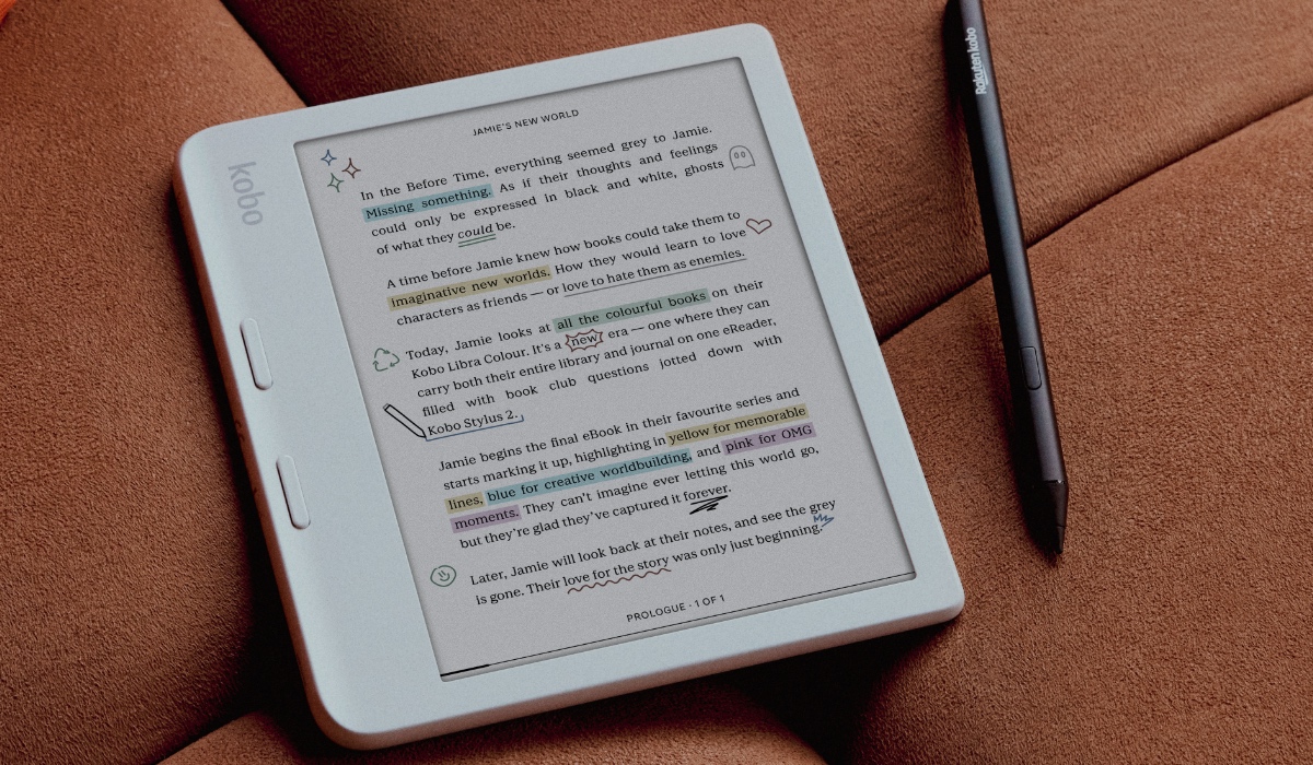 Máy đọc sách Kobo Libra (Libra Colour, Libra 2) - hàng nhập khẩu