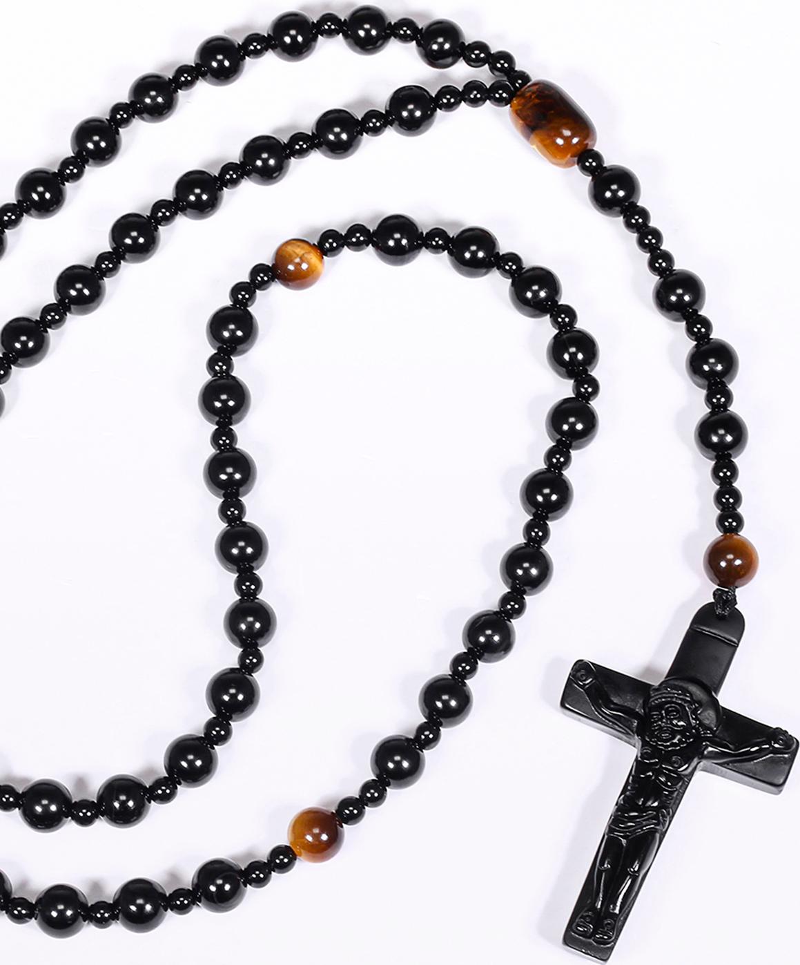 Chuỗi cổ thánh giá đá thiên nhiên - Ngọc Quý Gemstones