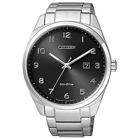 Đồng Hồ Nam Citizen Dây Thép Không Gỉ BM7320-87E - Mặt Đen