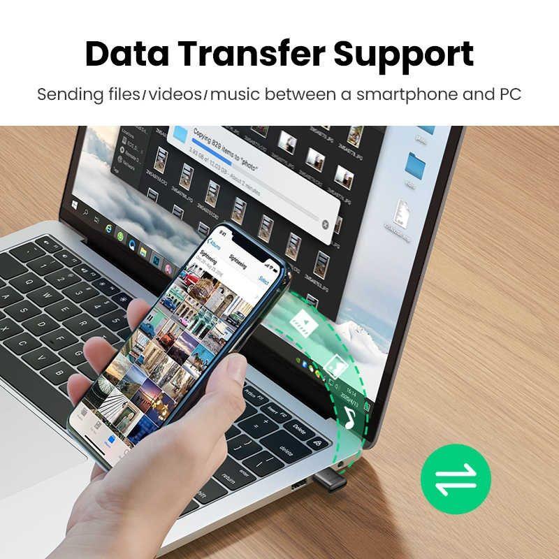 Ugreen UG80889cm390TK 5.0 màu Đen USB nhận Bluetooth - HÀNG CHÍNH HÃNG