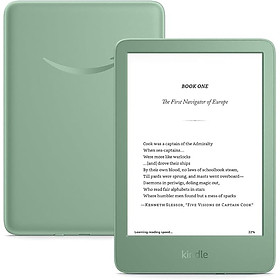 Máy đọc sách Basic 2024 màn hình 6 inch, độ phân giải 300ppi, dung Lượng 16GB, cổng sạc type C - HÀNG CHÍNH HÃNG