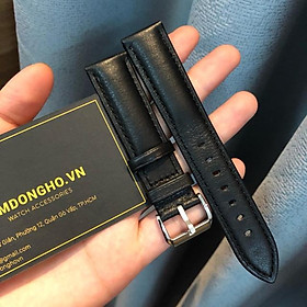 Dây da đồng hồ cực mềm, dây chống nước đủ size 12 đến 20mm