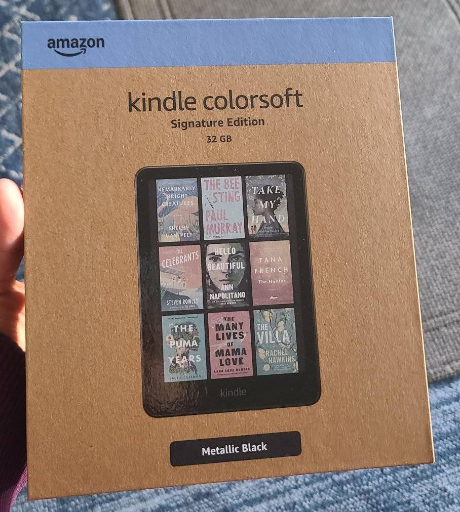 Máy đọc sách Kindle Colorsoft Signature Edition 32Gb, Màn hình màu 7 inch - Hàng chính hãng