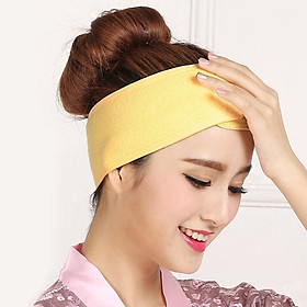 Băng đô rửa mặt trang điểm, chơi thể thao MARYTEXCO 2 lớp tùy chỉnh kích thước phù hợp với mặt, dạng bông dán chắc chắn, không tuột, không gião chun 6 màu classic