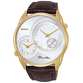 Đồng Hồ Nam Citizen Dây Da AO3008-07A - Mặt Trắng