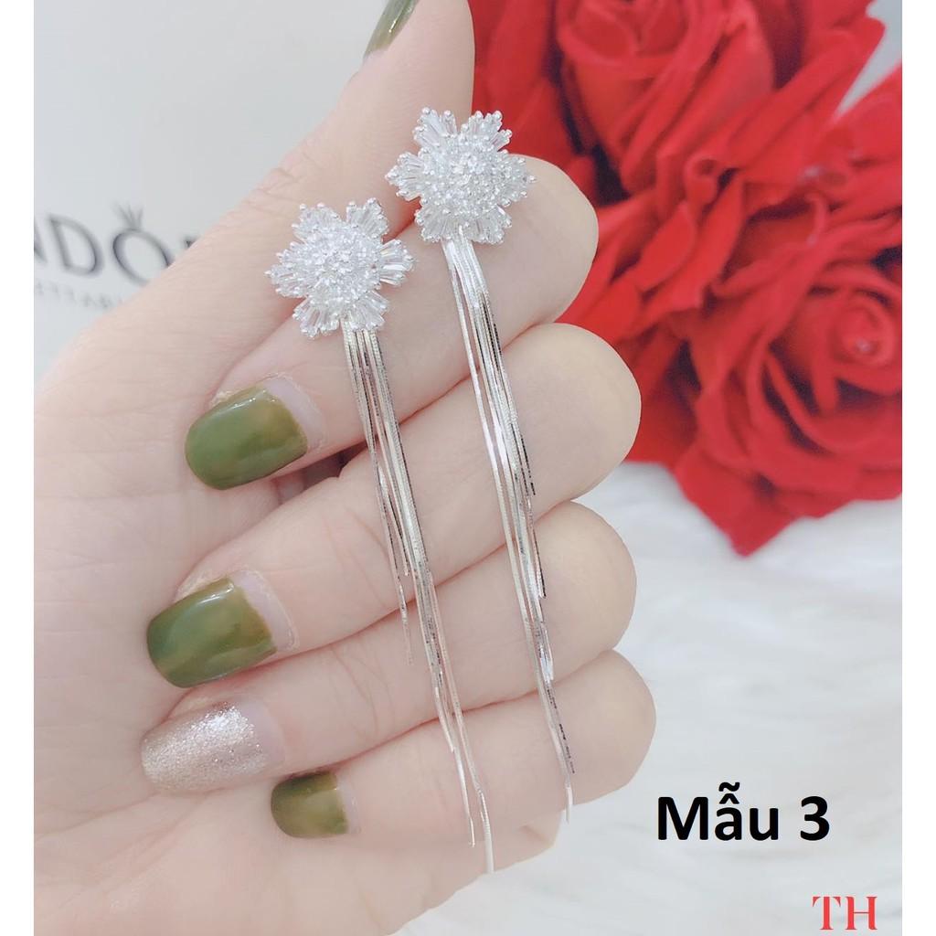 Bông tai bạc thời trang chất liệu bằng bạc s925 MS0108