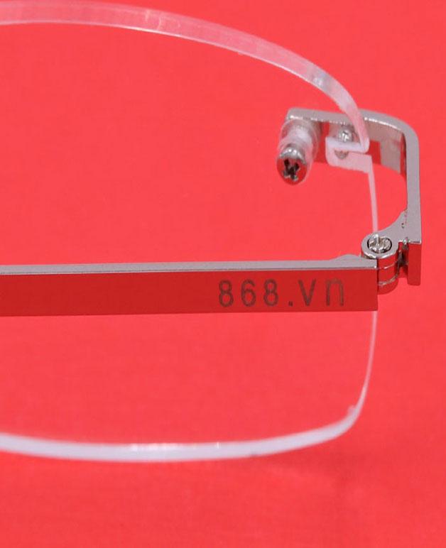 Kính lão inox không viền 868