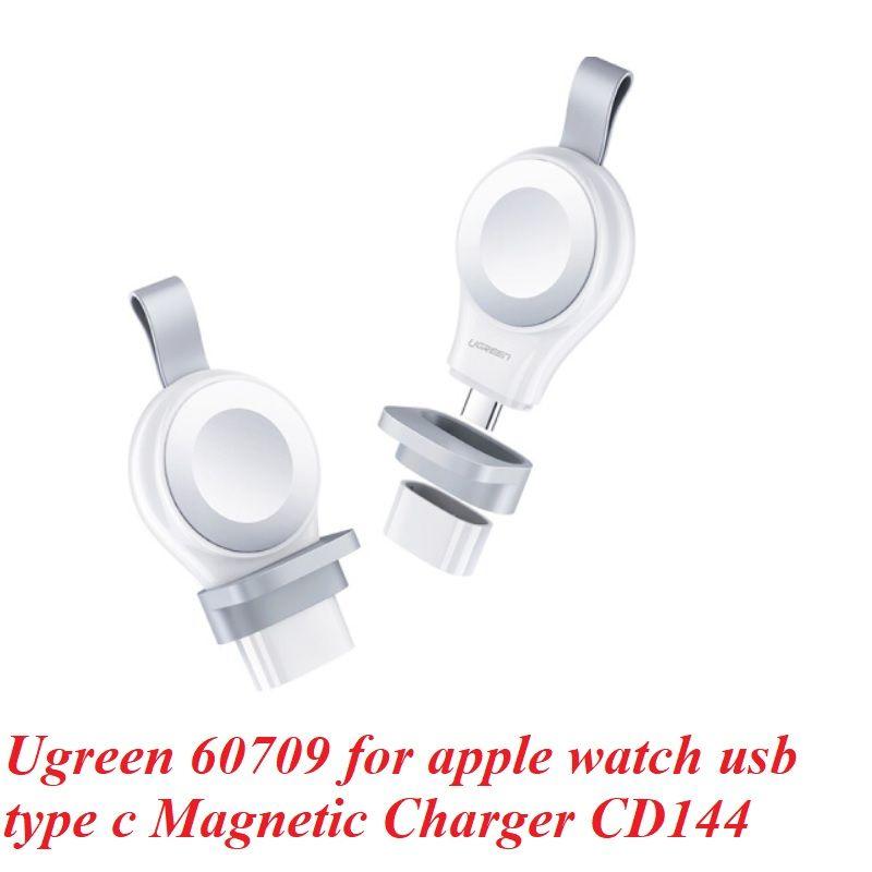 Ugreen UG60709CD144TK 5V 1A sạc cho apple iwatch Màu Trắng có chip MFI cổng vào usb type C - HÀNG CHÍNH HÃNG