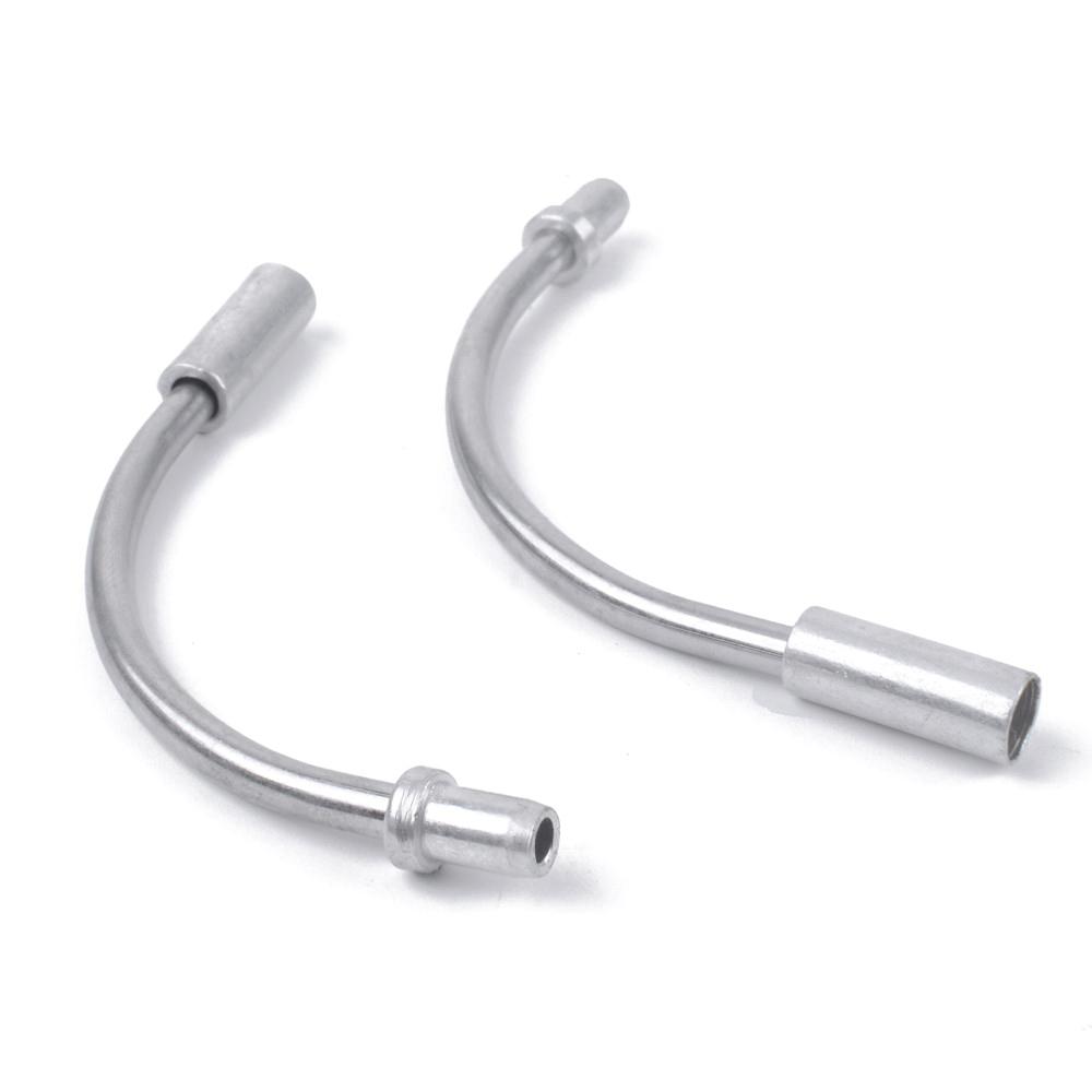 Bộ 4 cái ống thép uốn cong bảo vệ dây cáp xe đạp MTB