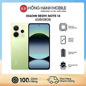 Điện Thoại Xiaomi Redmi Note 14 6GB/128GB - Hàng Chính Hãng