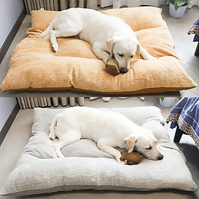 Nệm ngủ cho chó to (có khoá kéo) tặng gối nằm size 45kg