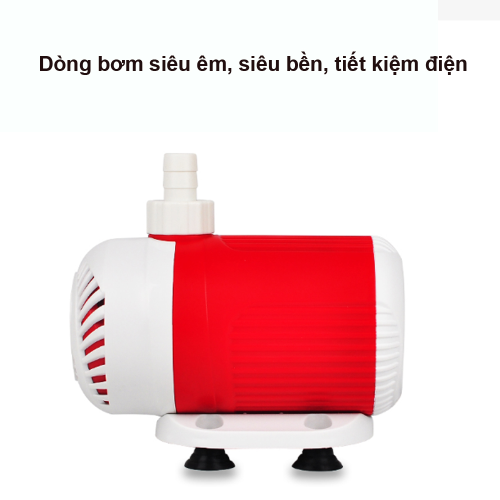 Máy bơm nước chìm mini 6W 15W 30W 40W 50W điện 220V, Bơm quạt hơi nước, Bể cá thủy sinh cao cấp