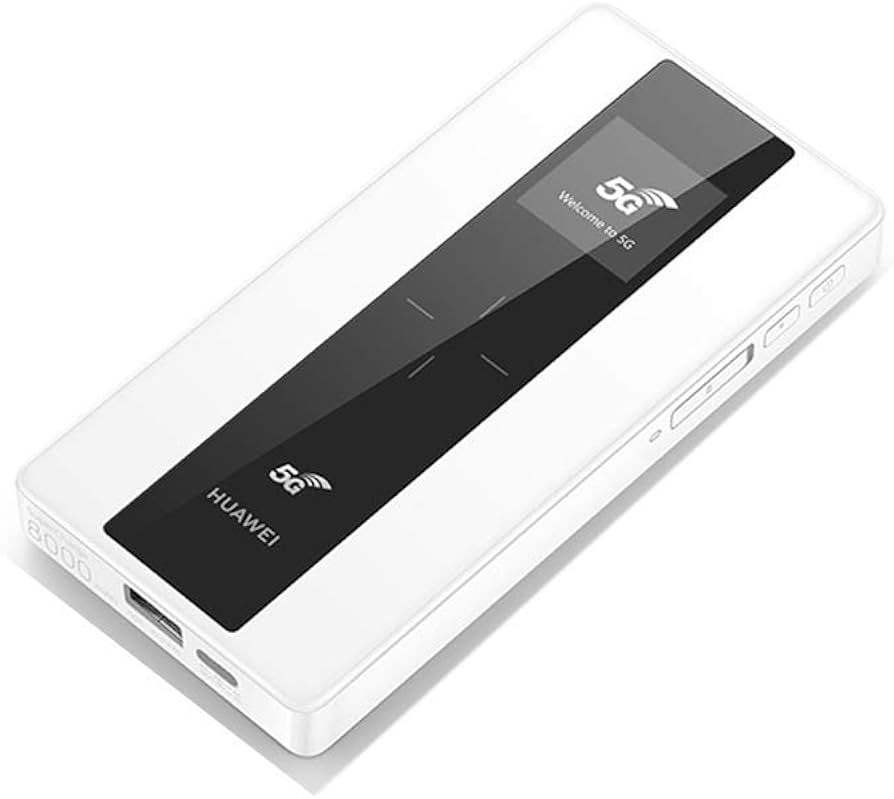 Huawei E6878-370 | Bộ Phát Wi-Fi Di Động 5G 2 Trong 1, Tốc Độ 1.65Gbps, Pin 4.000mAh - Hàng Nhập Khẩu - Mẫu Ngẫu Nhiên