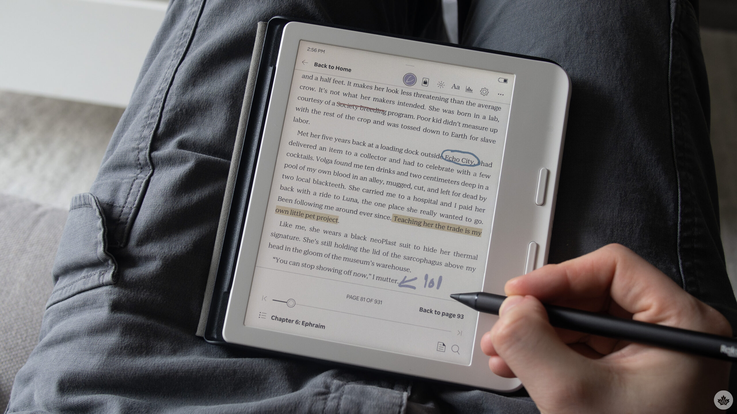 Máy đọc sách Kobo Libra (Libra Colour, Libra 2) - hàng nhập khẩu