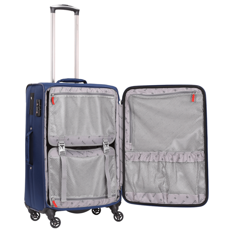 Vali Kéo Vải Du Lịch SAKOS CHAMPION 6 - Size M (24inch)/ Ký Gửi (Trung) - Khóa TSA - Chống Thấm, Trượt Nước