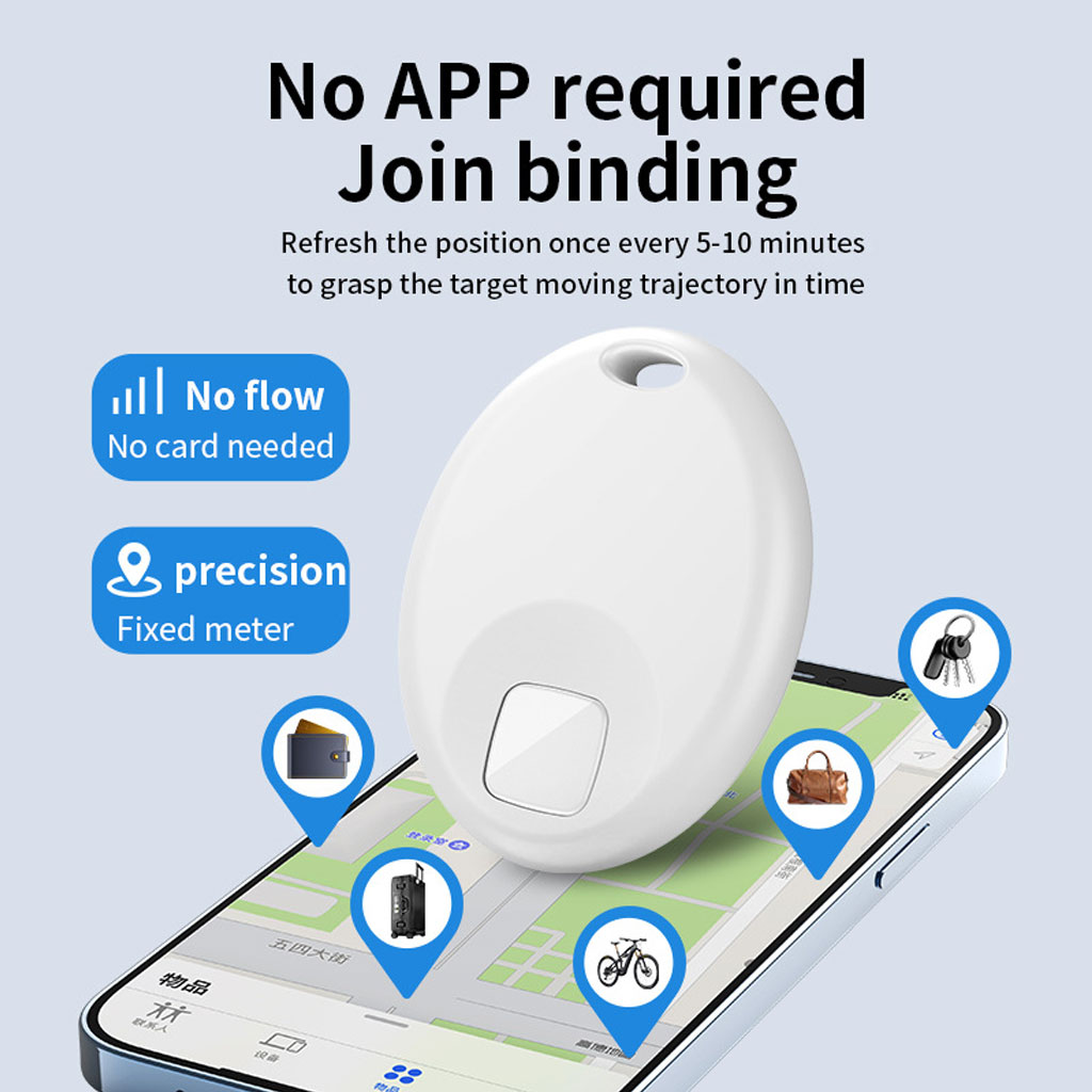 Thiết bị định vi toàn cầu GPS S2 Tag dành Apple Find My, định vị chính xác vị trí đồ vật, thú cưng, chìa khóa, xe cộ - Hàng chính hãng/Hàng nhập khẩu