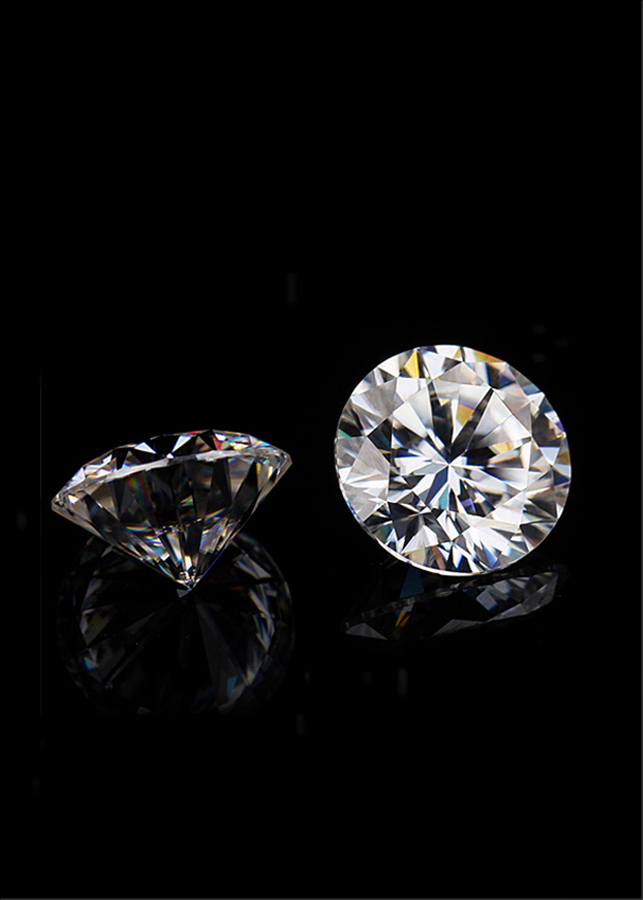 Đá Moissanite diamond 6.5ly