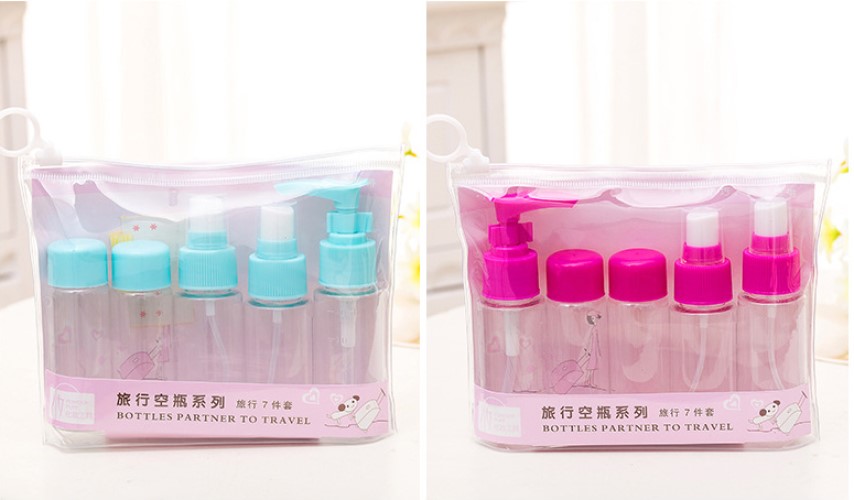 Bộ Chiết Mỹ Phẩm Du Lịch 5 Món ( Loại Xịn ) - Hàng Chính Hãng