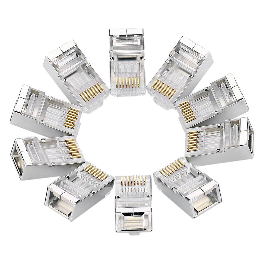 Hộp 50 Cái Đầu Bấm Mạng Ugreen RJ45 CAT6 50247 - Hàng Chính Hãng