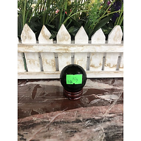 Quả cầu phong thủy đá thạch anh đen - Đường kính 3,8cm; 4,7cm và 4,8cm