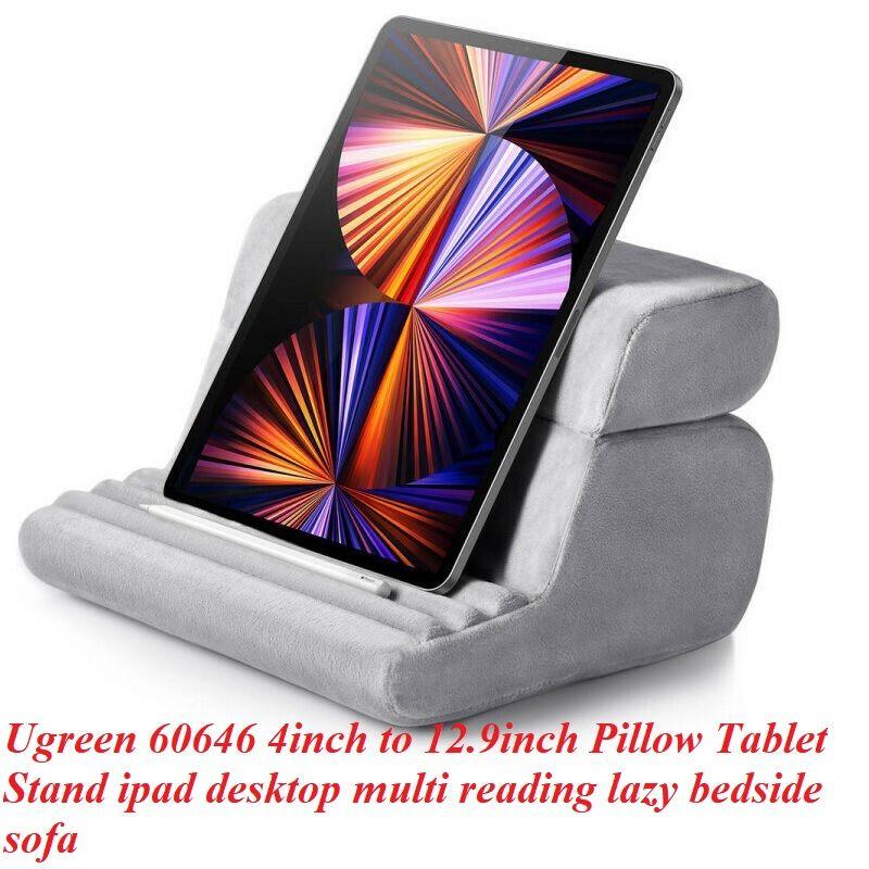 Ugreen UG60646LP473TK 4-12.9inch Màu Xám Giá đỡ điện thoại - máy tính bảng dạng gối mềm có thể gập lại Tương thích với iPad Pro 12,9
