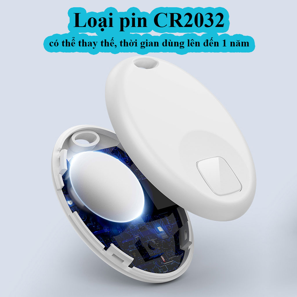 Thiết bị định vi toàn cầu GPS S2 Tag dành Apple Find My, định vị chính xác vị trí đồ vật, thú cưng, chìa khóa, xe cộ - Hàng chính hãng/Hàng nhập khẩu