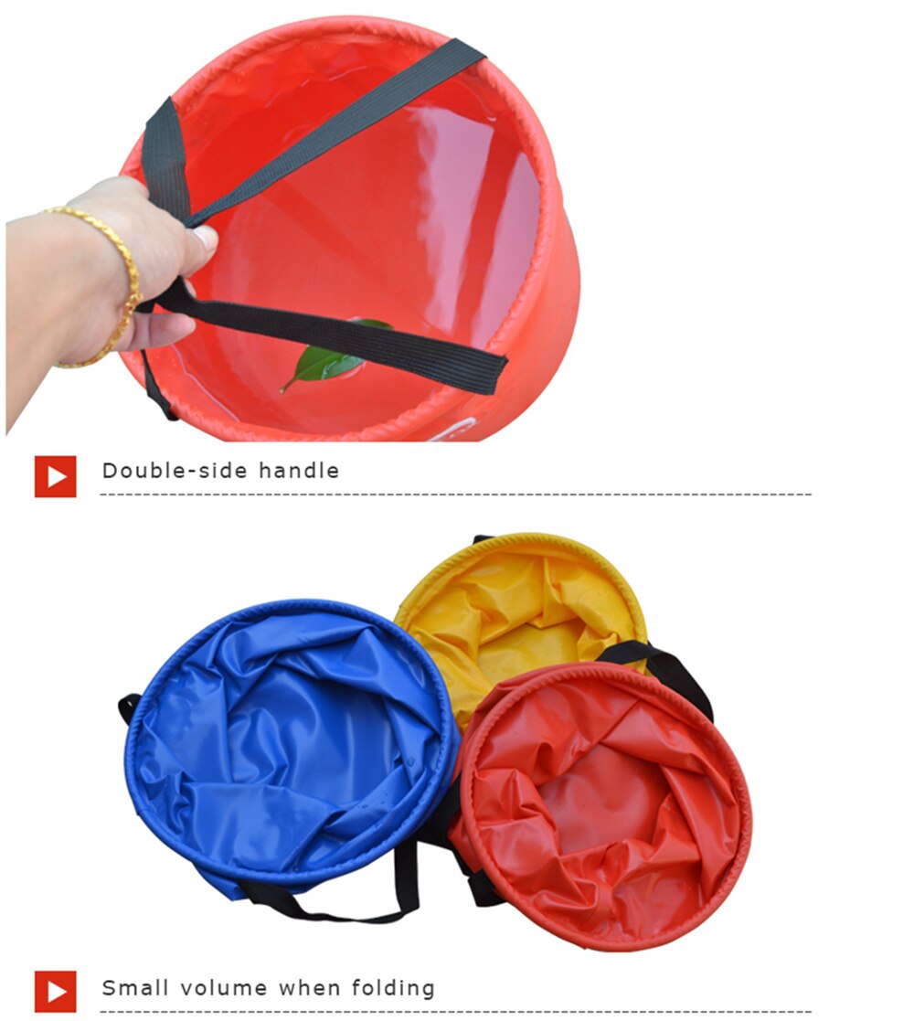Xô đựng nước gấp gọp dã ngoại 16L Desert&Fox DF-S16L Outdoor Folding Bucket
